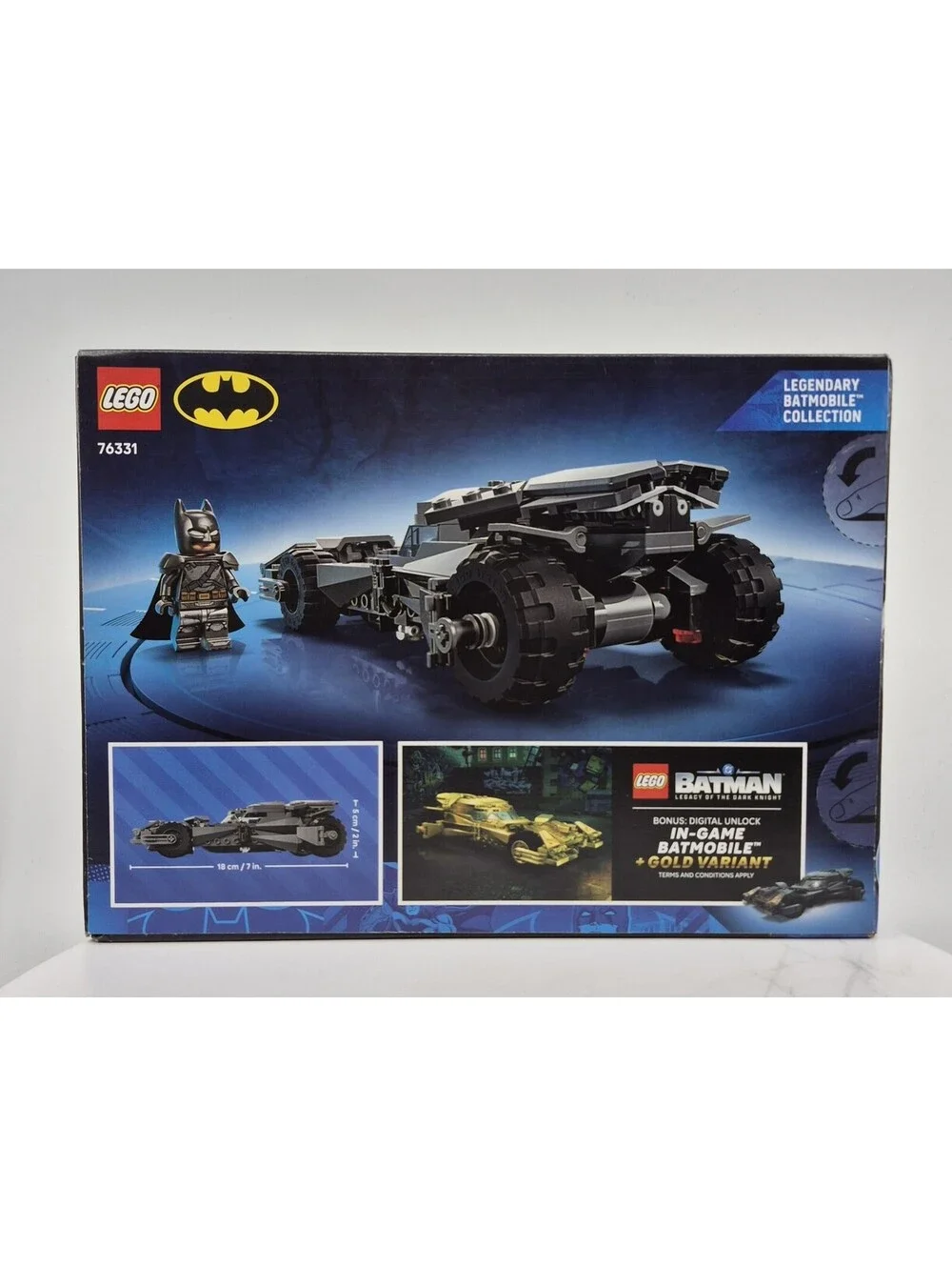 LEGO DC BATMAN #76331 BATMAN V SUPERMAN BATMOBILE 220 PIECES NEW